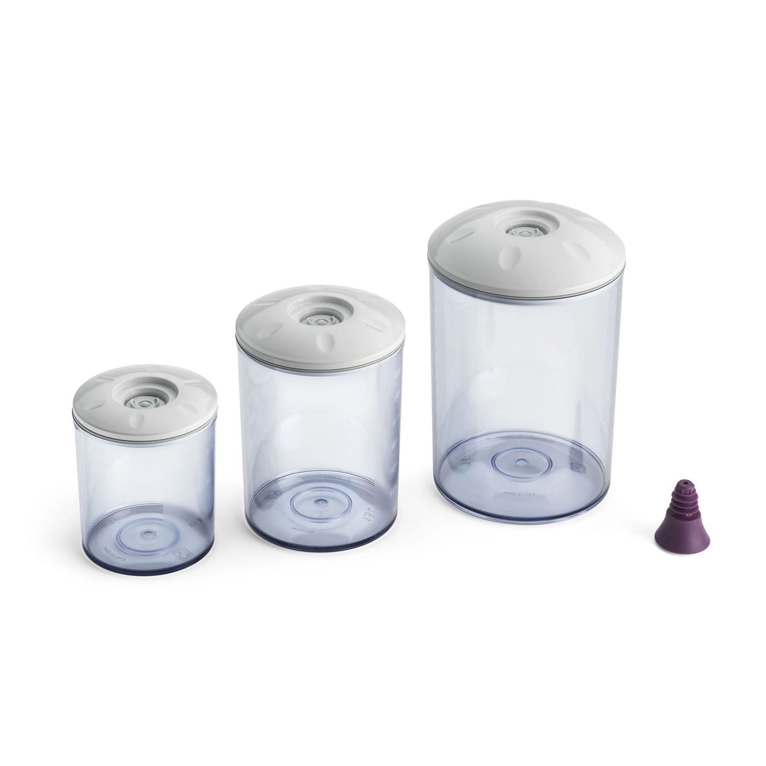 Magic Vac Vakuumierbehälter-Set New Family Line Kunststoff 3-teilig Magic Vac Vakuumierbehälter-Set New Family Line Kunststoff 3-teilig von Magic Vac