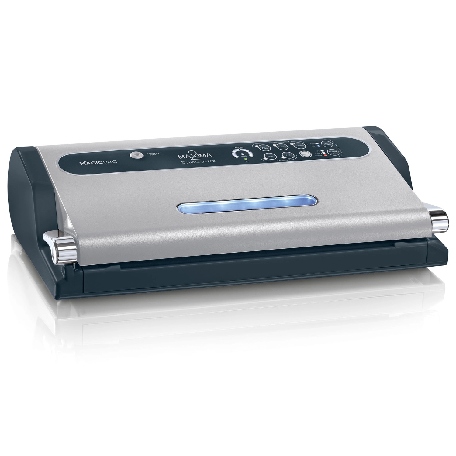 Magic Vac Vakuumiergerät Maxima 2 Schwarz-Silber Magic Vac Vakuumiergerät Maxima 2 Schwarz-Silber von Magic Vac