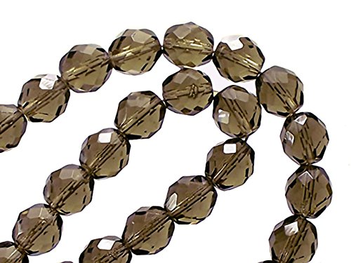 Magic and Arts Glasschliffperlen Rauchquarz 12mm Magic and Arts Glasschliffperlen Rauchquarz 12mm von Magic and Arts