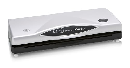 Magic Vac VB02PK1 Vacuum Machine Futura, Kunststoff, Nero (Black, White) von Magic vac