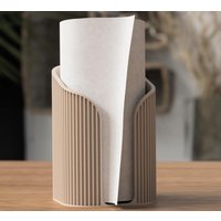 Papierrollenhalter/-ständer Japandi 3D-Druckverfahren Für Küchenrollen Etc von Magic3DPrintEB