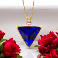 Elestial Sapphire Angelic Star Andara Meister El Morya/Ee Michael Transformation Hochschwingend Aufstiegsprozess 5 Handgefertigt 3, 5cm von MagicAndaraCrystal