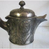 Jugendstil Versilbert Dekanter Krug Gallia Christofle von MagicAntwerp