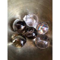 Rauchquarz Kristall Kugel - Kristallkugel Regenbogen von MagicFromTheAttic