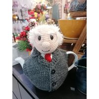 Michael D Higgins Teekanne Gemütlich/Gestrickte Tea Handgemachte von MagicLoopStudio