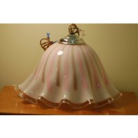Anzolo Fuga Murano Glas Hängelampe C1960 von MagicOfGlassStore