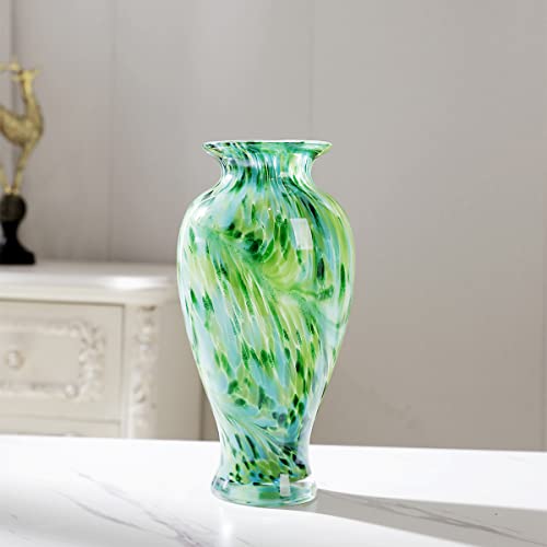 Magicpro Klassische Glasvase, 30 cm, Grün von MagicPro