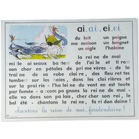 Altes Schulplakat N15 Und 16 Zum Lesenlernen - Mdi // Magic'puce Altes Schulplakat N15 Und 16 Zum Lesenlernen - Mdi // Magic'puce von MagicPuce