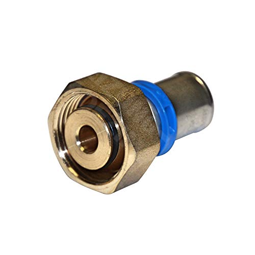 EasyPRESS Pressfitting Verschraubung IG. Eurokonus DVGW für Mehrschichtverbundrohr u. PE-RT (Pressprofil: TH - Kontur) Verschraubung IG. Eurokonus in (20 x 3/4") von MagicSan EasyPRESS