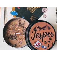 Jesper Inspirierte Duftkerzen | Six Of Crows Triologie, Valentinstagsgeschenk, Reine Handgemachte Sojakerze von MagicalCandleCottage