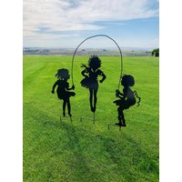 Vintage Große Metall-Silhouette Für Die Garten - Oder Hof-Kunst/Gedenkskulptur Schattenkunst Gartenmauern Vintage Große Metall-Silhouette Für Die Garten - Oder Hof-Kunst/Gedenkskulptur Schattenkunst Gartenmauern von MagicalRubbish