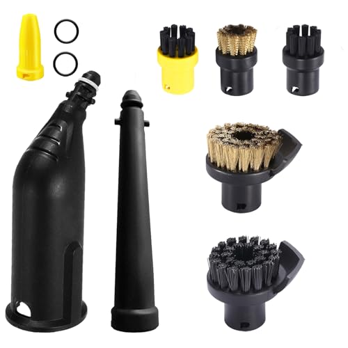 Magicbox 10-tlg Zubehörset für Kärcher Dampfreiniger SC1/SC2/SC3/SC4/SC5 Dampfreiniger | Profi Reinigungsset mit Verlängerungsdüse,Rundbürsten & Fugendüse | Hitzebeständiges ABS+Nylon Magicbox 10-tlg Zubehörset für Kärcher Dampfreiniger SC1/SC2/SC3/SC4/SC5 Dampfreiniger | Profi Reinigungsset mit Verlängerungsdüse,Rundbürsten & Fugendüse | Hitzebeständiges ABS+Nylon von Magicbox