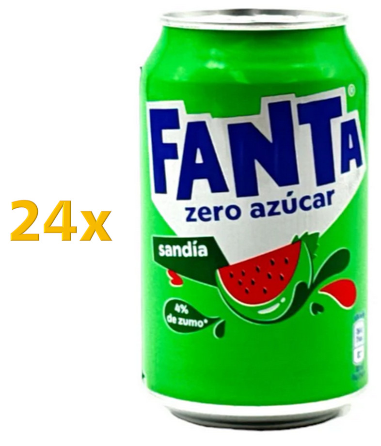 Fanta Wassermelone 24x 330 ml Fanta Wassermelone 24x 330 ml von Magicdrinks