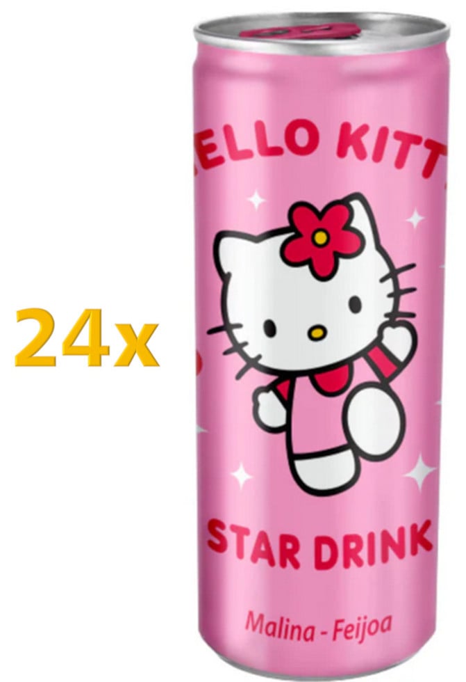 Hello Kitti Himbeermischgetränk 24x 250 ml von Magicdrinks