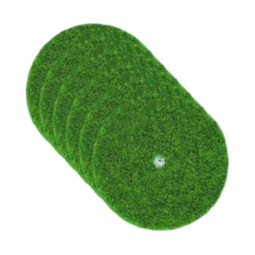 Magicherry 6 Stück Mini-Kunstmoosgras für Mikro-Landschaftsdekoration, Blumen, Basteln, runde Kunstmoosmatten für Aquarien, Bonsai und Terrasse, Rasen, Gartendekoration, 6,4 cm, Grün mit Loch Magicherry 6 Stück Mini-Kunstmoosgras für Mikro-Landschaftsdekoration, Blumen, Basteln, runde Kunstmoosmatten für Aquarien, Bonsai und Terrasse, Rasen, Gartendekoration, 6,4 cm, Grün mit Loch von Magicherry