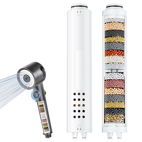 Magichome 20 Stufen Duschfilter for Magichome Duschkopf 2 Pack Duschfilter für Kalkhaltiges Wasser Wasserfilter Dusche zur Entfernung von Chlor Magichome 20 Stufen Duschfilter for Magichome Duschkopf 2 Pack Duschfilter für Kalkhaltiges Wasser Wasserfilter Dusche zur Entfernung von Chlor von Magichome