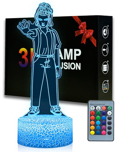 Magiclux 3D Illusion Eleven Nachtlicht,3D Optische Täuschung Lampe mit Fernbedienung 16 Farben Ändern Kinderzimmer Dekoration, kreative Beleuchtung Geschenke für Jungen Mädchen Teenager von Magiclux