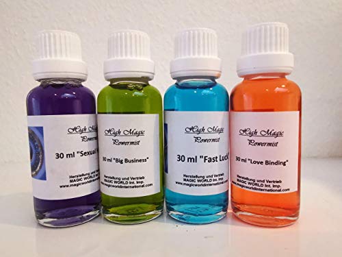 Magicworld International Imports High Magic Powermist Against Evil Power-Vernichtet Negative Energien-Liebesritual-Mit Anleitung-10 ml von Magicworld International Imports