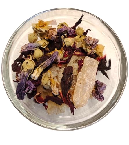 Schamanische Räuchermischung I Naturrein und hochwertig I Geistige Harmonie I Höheres Bewußtsein I Heilung I Copal Manila I Hibiskusblüte I Eibischblüte I Hopfenblüte (50, Gramm) von Magicworld International Imports