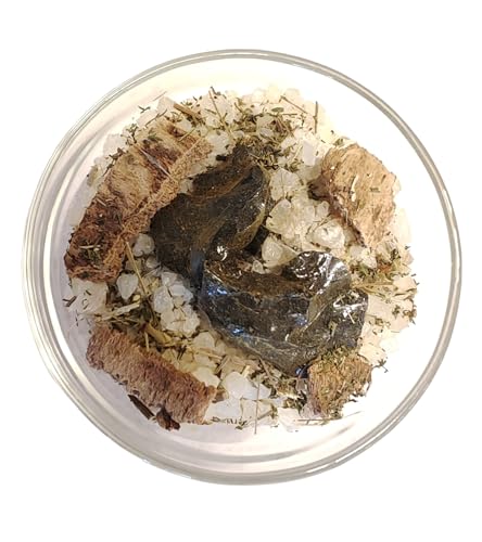 Schamanische Räuchermischung I Naturrein und hochwertig I Kirchenweihrauch I Aloe Ferox I Mistelkraut I Okoubaka I Starker Schutz I Reinigung I Vertreibung böser Einflüsse (50, Gramm) von Magicworld International Imports