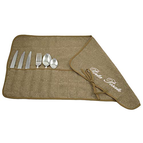 Magie di Casa Besteckhalter aus Tuch, Beige, Einzigartig Magie di Casa Besteckhalter aus Tuch, Beige, Einzigartig von MAGIE DI CASA