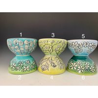 Schalen, Servierschalen, Salatschalen, Suppenschalen, Porzellanschalen, Sgraffito-Designs, Essen Und Wohnen, Küche Esszimmer, Servieren von Magiesceramics