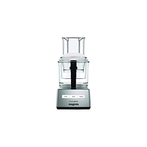 Magimix 148399 CS 5200 XL Küchenmaschine, Chrom matt von Magimix