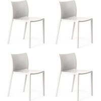 Magis - Air Chair Outdoor Stuhl, weiß (4er-Set) von Magis