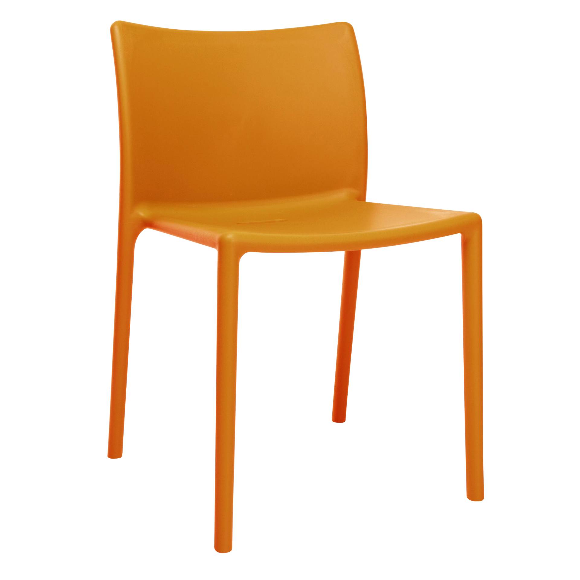 Magis - Air Chair Stuhl - orange/matt/BxHxT 49x77.5x51cm von Magis