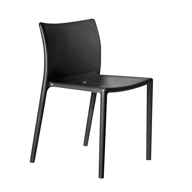 Magis - Air Chair Stuhl - schwarz/matt/BxHxT 49x77.5x51cm von Magis