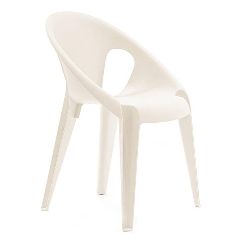 Magis - Bell Chair - high noon weiß/100% recyceltes Polypropylen/BxTxH 55x53,5x78cm von Magis