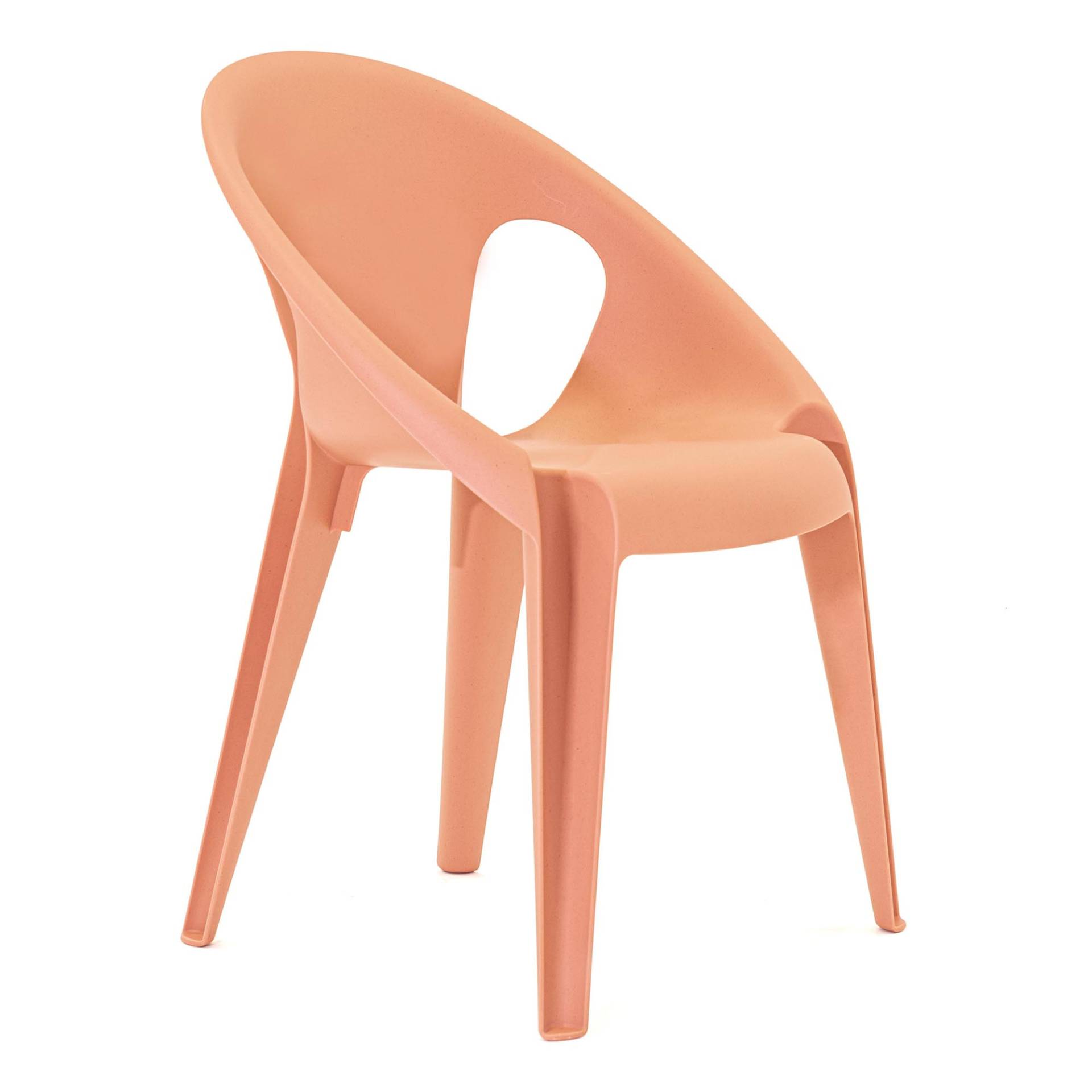 Magis - Bell Chair - sunrise orange/100% recyceltes Polypropylen/BxTxH 55x53,5x78cm von Magis