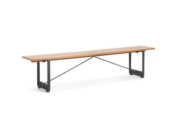 Magis Brut Bank, 220 x 35 cm, anthrazitgrau / eiche natur Magis Brut Bank, 220 x 35 cm, anthrazitgrau / eiche natur von Magis