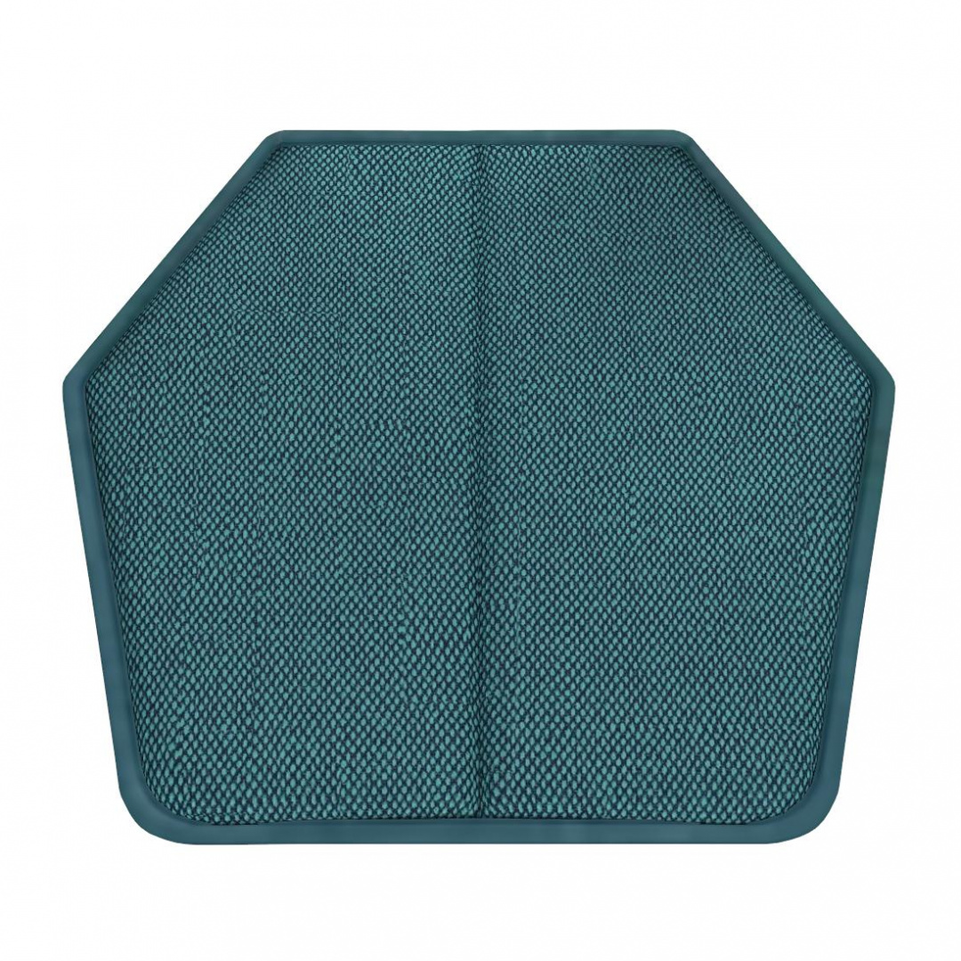 Magis - Chair One Sitzkissen - hellblau/Stoff Kvadrat Steelcut Trio F-222/LxB 38x37cm/Polyurethanschaum von Magis