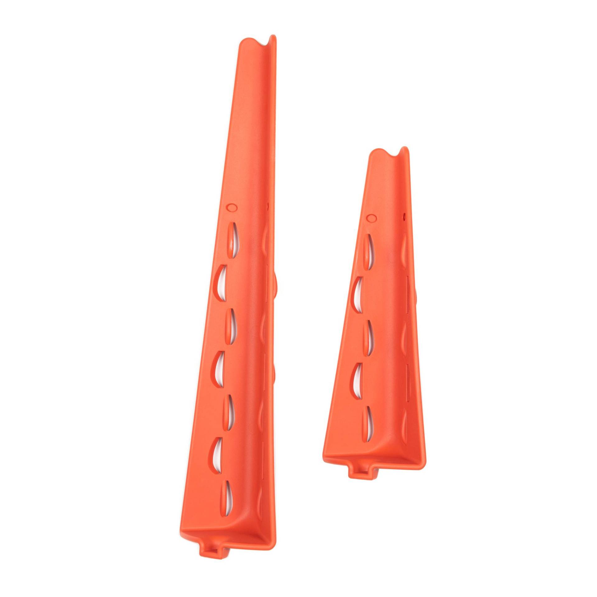 Magis - Costume Verbindung 2er Set - orange 1110C/Polypropylen/1x vorne 11,6x8,2x33,8cm/1x hinten 11,6x8,2x53cm von Magis