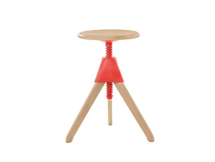 Magis Jerry The Wild Bunch Hocker, rot Magis Jerry The Wild Bunch Hocker, rot von Magis