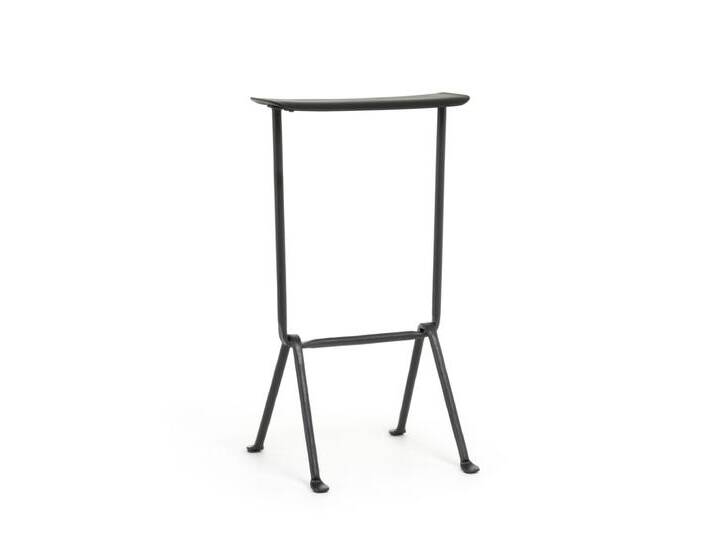Magis Officina Barhocker, höhe 75 cm, anthrazitgrau / schwarz von Magis