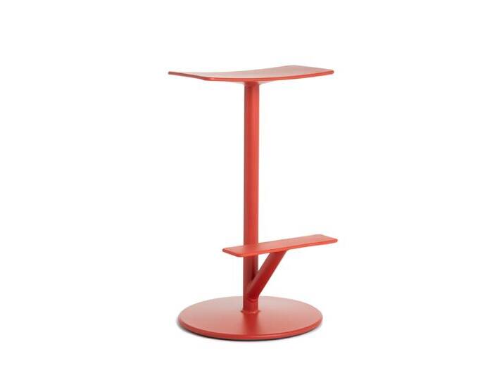 Magis Sequoia Barhocker, höhe 66 cm, coral red von Magis
