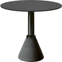 Magis - Table One Bistro Ø 79 cm, schwarz / schwarz von Magis