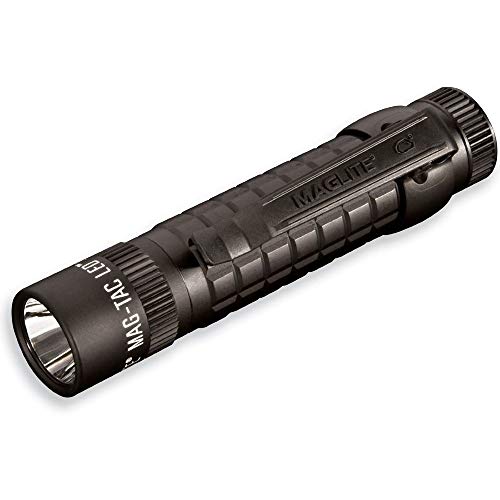 MAGLITE MAG-TAC LED wiederaufladbare Taschanlampe schwarz Akku (LiFePO4) Tactical flach von Maglite