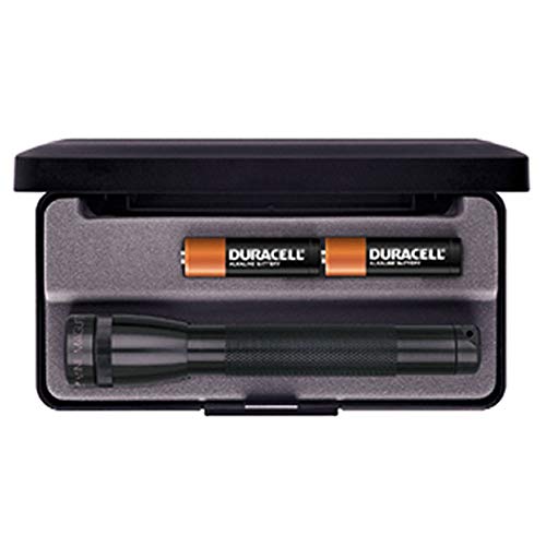 Mag-Lite M2A01L Mini Maglite AA Taschenlampe 14,5cm schwarz in Box, inkl. 2 Mignon-Batterien von Maglite