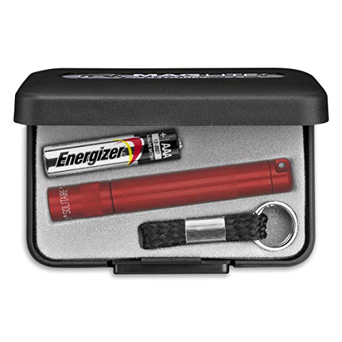 Mag-Lite Solitaire Mini-Taschenlampe, 8 cm, rot, K3A032 von Maglite