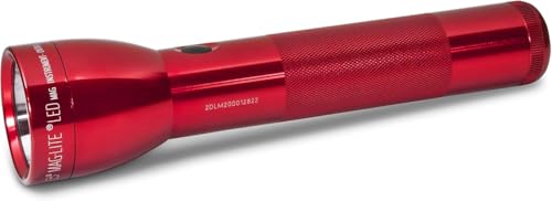 MagLite ML300L LED Taschenlampe 2x D Batterien - Rot von Maglite