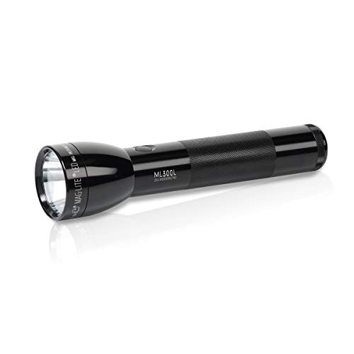 MagLite ML300L LED-Taschenlampe 2x D-Batterien - Schwarz von Maglite