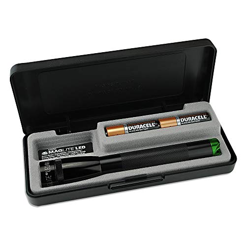MagLite Mini Maglite Spectrum LED 2AA Taschenlampe schwarz (grüne LED), SP22SY7 von Maglite