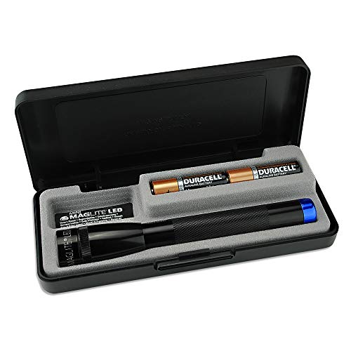 MagLite Mini Spectrum LED 2AA Taschenlampe schwarz (blaue LED) von Maglite