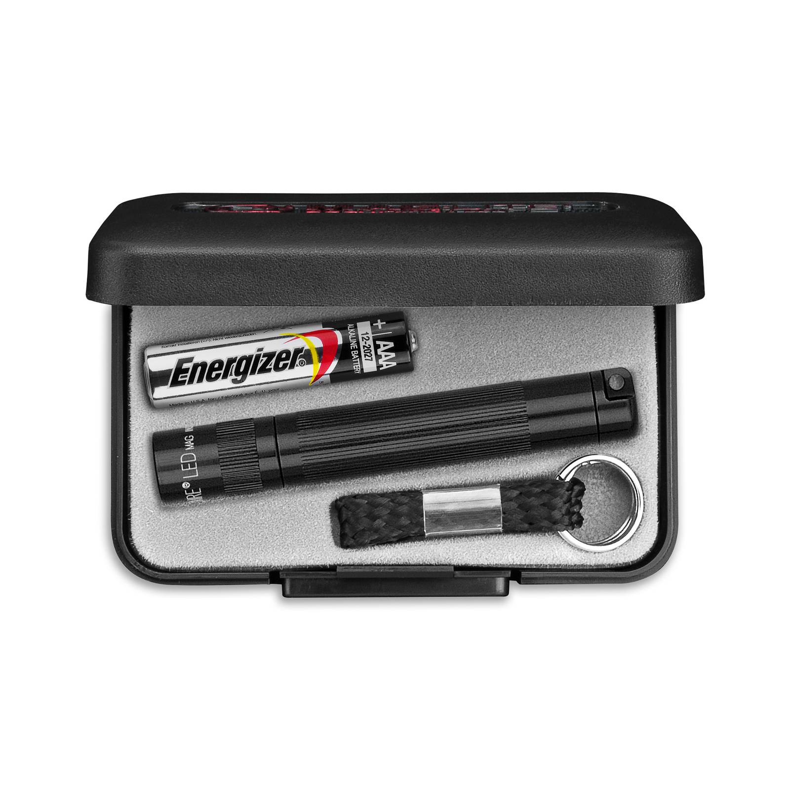 Maglite LED-Taschenlampe Solitaire, 1-Cell AAA, Box, schwarz von Maglite