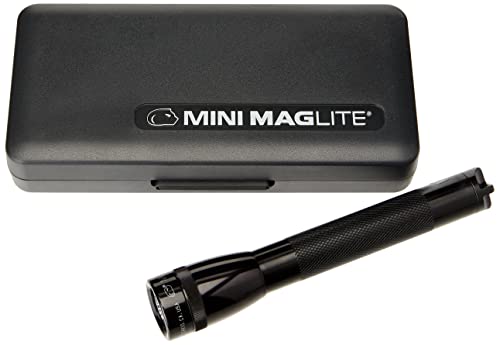 Maglite - M2A01L Mini Mag AA Taschenlampe inkl. Verpackung - Schwarz - MGLM2A01L von Maglite