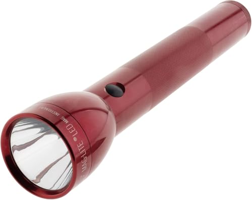 Maglite ML300L LED 3-Cell D Flashlight, Red von Maglite