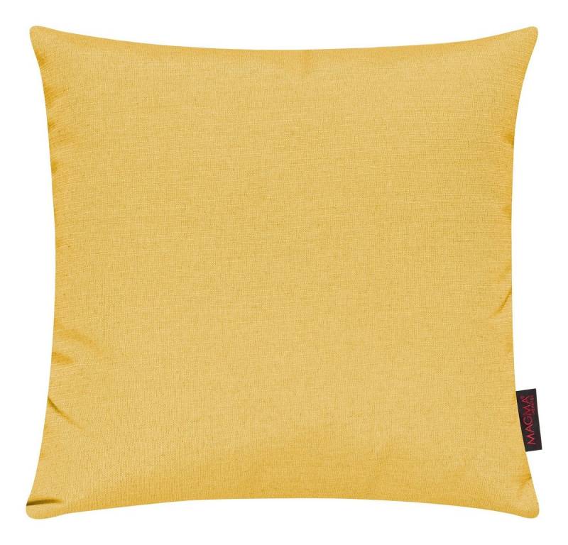 Magma Heimtex Kissenhülle FINO 40x40cm 2er Set einfarbig, (2 Stück), leichte Struktur von Magma Heimtex